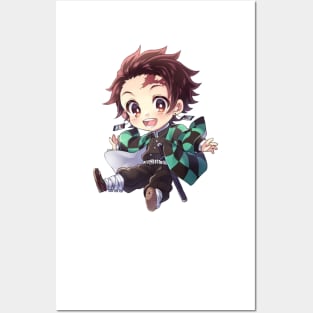 Chibi Tanjiro From Demon Slayer Posters and Art